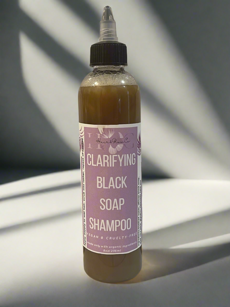 Clarifying Black Soap Shampoo