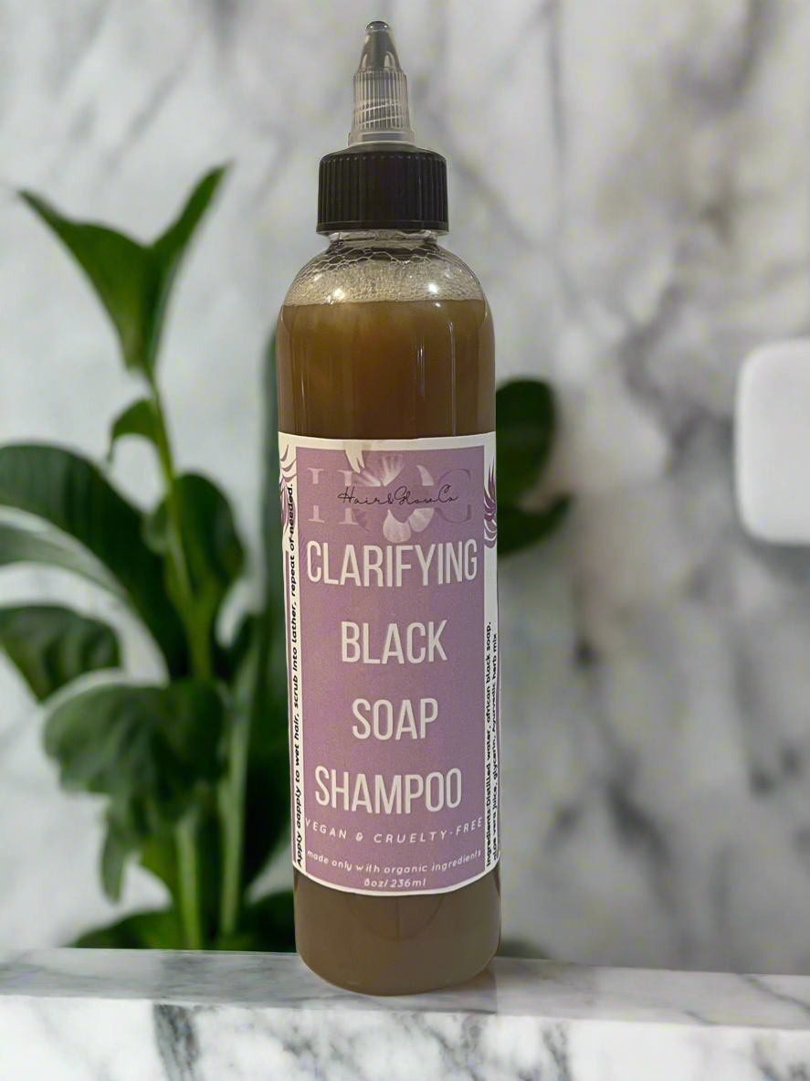 Clarifying Black Soap Shampoo